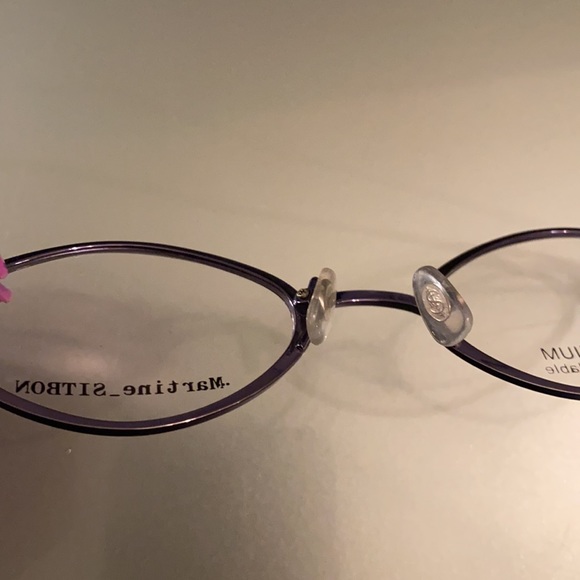 MARTINE SITBON new Titanium eyeglass frames #6576. - Picture 9 of 12